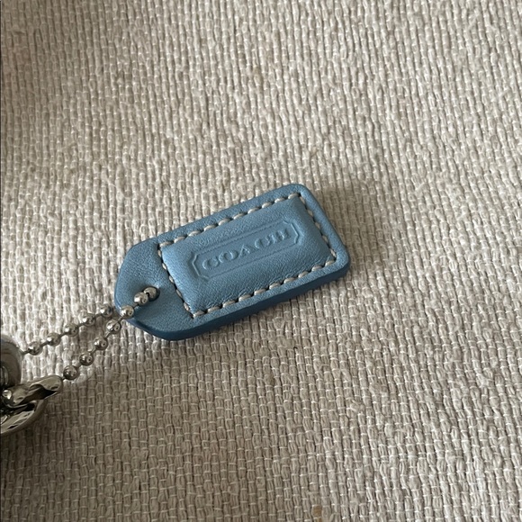 Coach Light Blue Leather Crossbody Bag - Picture 3 of 6